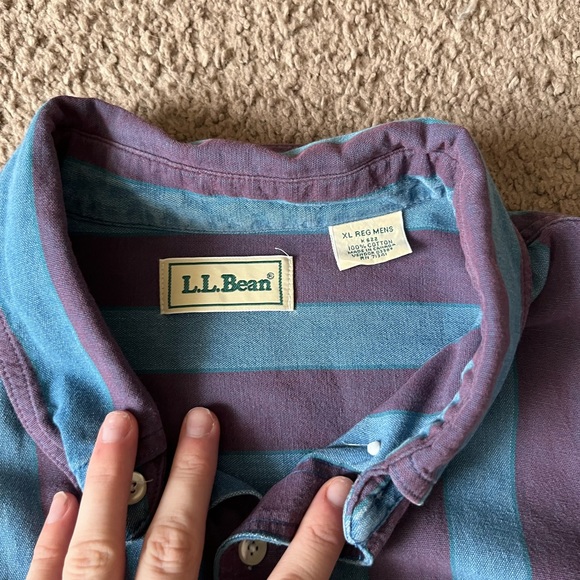 VINTAGE LL BEAN SHIRT - Picture 2 of 2